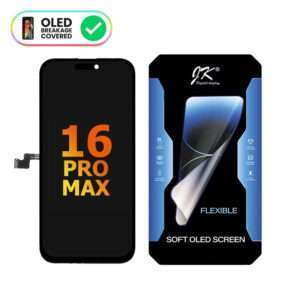 OLED Display Assembly for iPhone 16 Pro Max (JK / Soft OLED)