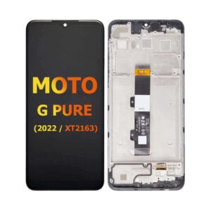 LCD Display Assembly with Frame for Motorola Moto G Pure 2021 (XT2163)