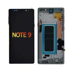 LCD Display Assembly with Frame for Galaxy Note 9 (Refurbished) (Cloud Silver)